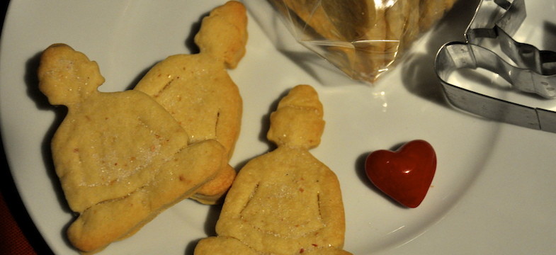 Liebeskummer Rezepte: Rosen-Plätzchen