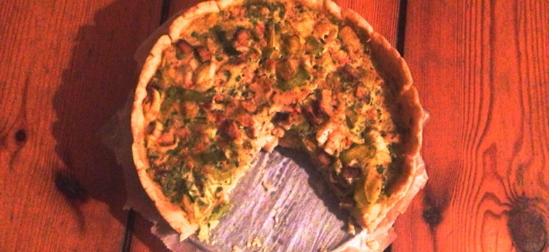 Liebeskummer Rezepte: Lauchtarte